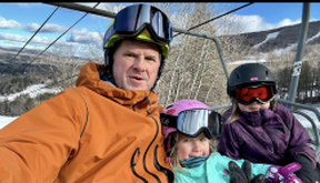 The Leslieville family still went on their annual ski trip. But there was somebody missing. Three people have been accused in the stray bullet shooting of Karolina (Caroline) Huebner-Makurat -- Facebook