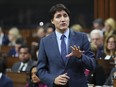 Prime Minister Justin Trudeau responds during question period in the House of Commons on Parliament Hill in Ottawa on Wednesday, Feb. 14, 2024.