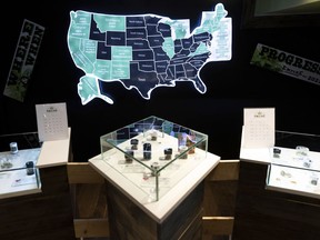 A map of cannabis legalization in the U.S.