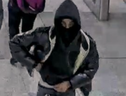 An image released by Toronto Police of a man wanted in a stabbing at Wilson Station on Feb. 15, 2024.