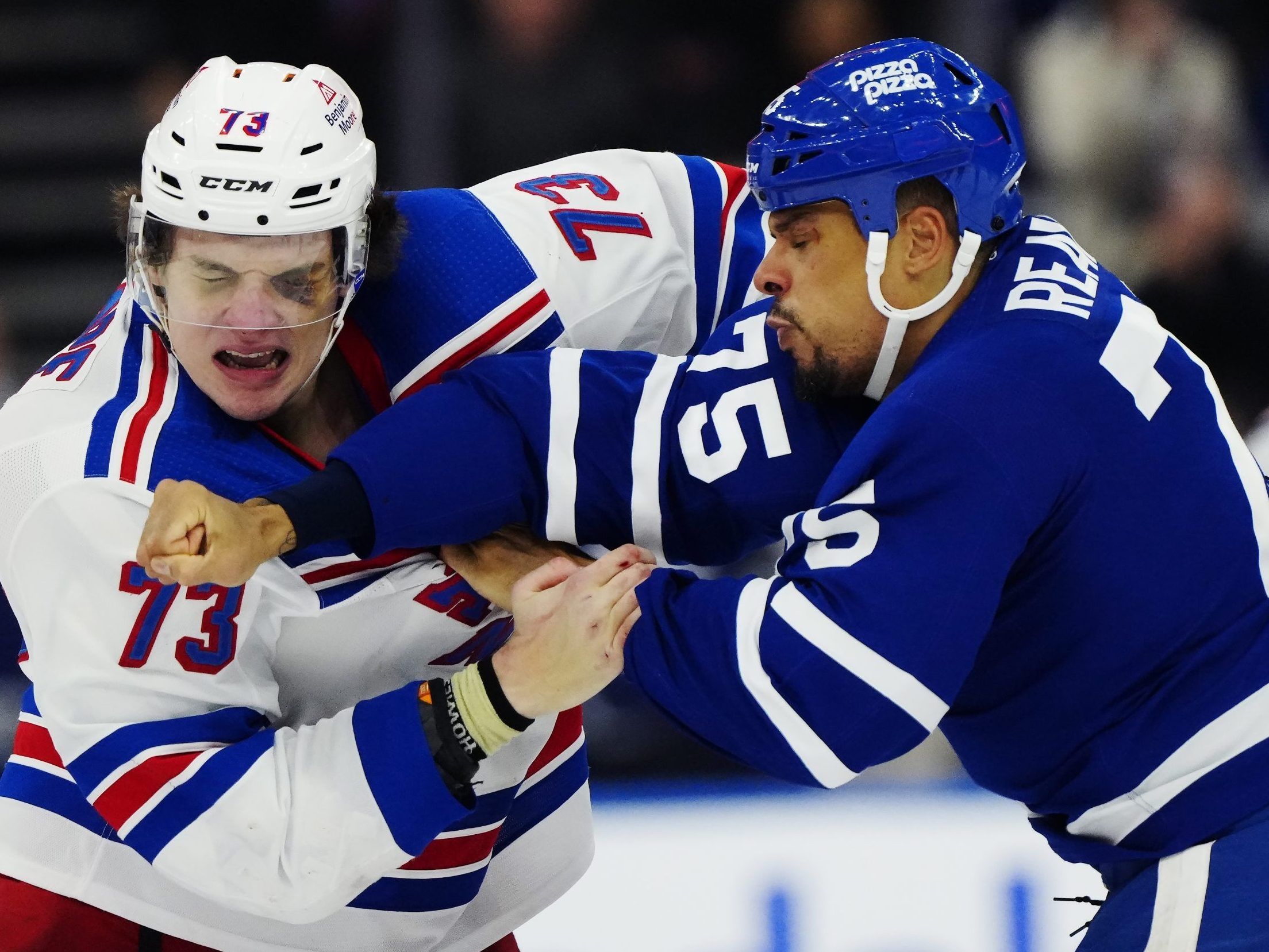 Battered Bruins visit Ryan Reaves reflects on lively scrap with