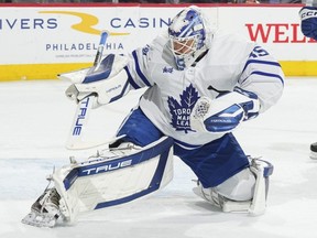Toronto Maple Leafs goaltender Ilya Samsonov.