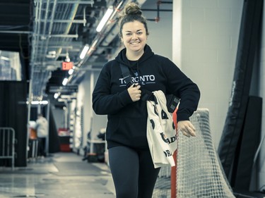 Karyn Fanstone is the head physical therapist for PWHL Toronto.