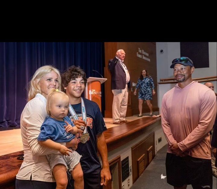 Tiger Woods & Ex-wife Elin Nordegren Celebrate Son Charlie's Golf Win 