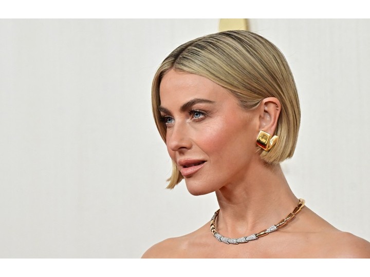US actress Julianne Hough attends the 96th Annual Academy Awards at the Dolby Theatre in Hollywood, California on March 10, 2024.  
