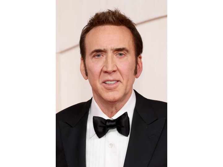 Nicolas Cage attends the 96th Annual Academy Awards on March 10, 2024 in Hollywood, California.