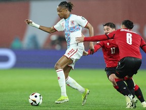 Luxembourg's forward Yvandro Borges Sanches
