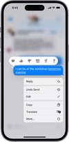 Did you know there is a way to edit or undo a message within two minutes of hitting send on your iPhone?