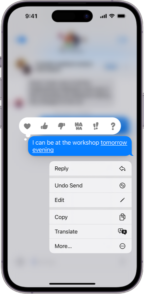 Did you know there is a way to edit or undo a message within two minutes of hitting send on your iPhone?