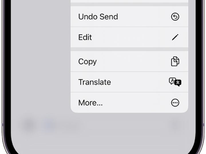  Did you know there is a way to edit or undo a message within two minutes of hitting send on your iPhone?