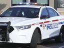 A Durham Regional Police vehicle.