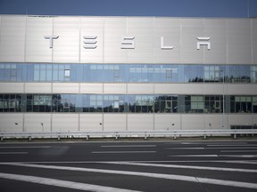 Tesla car factory in Germany