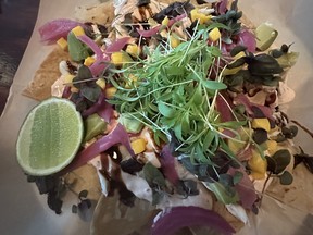 The lump crab nachos at Caracara. IAN SHANTZ/TORONTO SUN