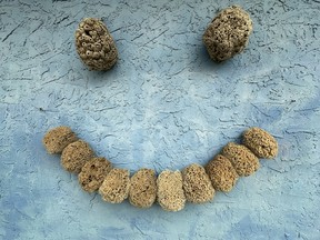 A sponge smile down at the sponge docks in Tarpon Springs. IAN SHANTZ/TORONTO SUN