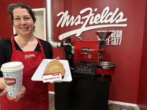 Mrs. Fields Bakehouse Cafe, the company’s first storefront in Canada, is run by Jennifer and John Noble in Port Perry. IAN SHANTZ/TORONTO SUN