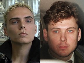 Sadistic sex killer Luka Magnotta (left) and infamous serial killer Paul Bernardo (right) are now incarcerated in a medium-security prison in Quebec