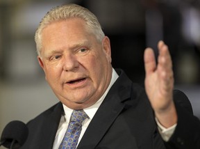 Premier Doug Ford (Mike Hensen/The London Free Press