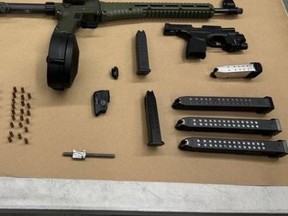 Firearms and ammunition seized on March 4