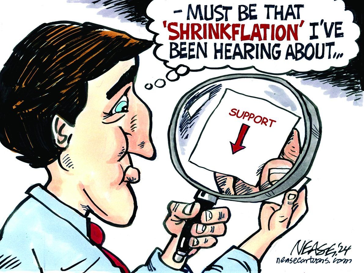 Steve Nease cartoon, March 13, 2024