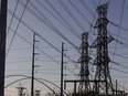 A electricity substation following a storm in Dallas, Texas, US, on Tuesday, Jan. 16, 2024. A bitter cold from a winter storm is gripping much of the US and Canada and straining power grids across the region, with Texans being asked to conserve energy to avoid supply shortfalls.