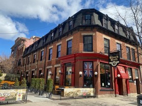 Exterior of the Black Bull Tavern, closing its doors after nearly 200 years.