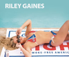 Activist Riley Gaines. ASHLEY ST. CLAIR. Conservative Dad’s Ultra Right Beer/ INSTAGRAM