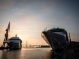 Royal Caribbean Cruise ships in Cadiz, Spain.