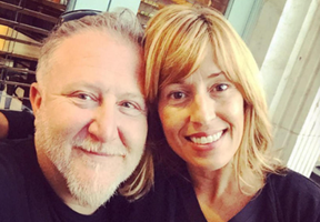 Fabio Sementilli and his wife Monica in happier times. INSTAGRAM