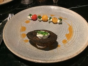 The blackened avocado at Pacifica, the fine dining restaurant at Pueblo Bonita Pacifica, is incredble. Jane Stevenson/Toronto Sun