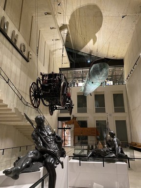 A whale from a shuttered restaurant and more displays at the museum devoted to Vienna.