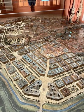 A model of the city on display at the Wien (Vienna) Museum