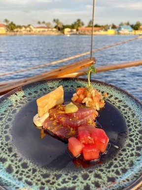 A dinner cruise with Melisa Sailing offered great views of Bonaire and a delicious meal. CYNTHIA MCLEOD/TORONTO SUN