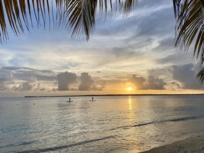 Watching the magical sunset from Harbour Village Beach Club, Bonaire's only member of the Small Luxury Hotels of the World. CYNTHIA MCLEOD/TORONTO SUN