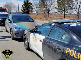 Angad Singh, 39, of Brampton, faces several impaired driving -related charges after OPP officers pulled over a Tesla in Caledon on Tuesday, March. 25, 2025.