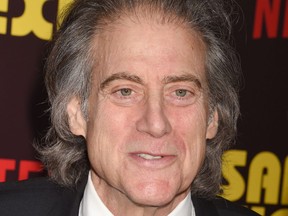 Richard Lewis at a Netflix premiere in 2017