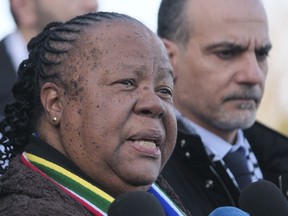 South Africa's Foreign Minister Naledi Pandor.