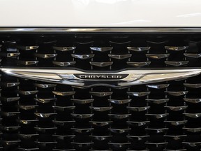 the front grill of a 2020 Chrysler 300