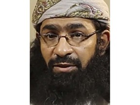 This photo provided by Rewards for Justice, U.S. Department of State, shows Khalid al-Batarfi.