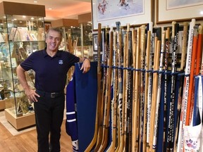 'Ultimate Leafs Fan' Mike Wilson has turned from being a collector to an appraiser.