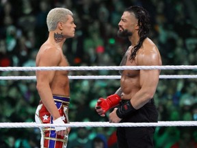 Cody Rhodes took on Roman Reigns at WrestleMania this year.