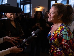 Sophie Grégoire Trudeau speaks at the launch of her new book, Closer Together. “I would like everybody to call me Sophie,” she said, though she will keep Trudeau in her name.