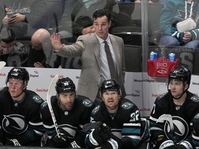 The San Jose Sharks have fired head coach David Quinn.