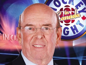 Hockey broadcaster Bob Cole