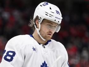 Maple Leafs forward William Nylander reportedly is dealing with migraines.