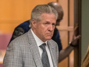 Construction entrepreneur Tony Accurso is seen at a courthouse in 2018.