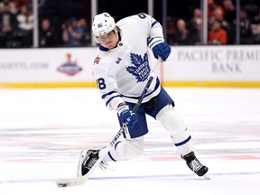 Maple Leafs' William Nylander was not in the lineup for Game 2 of Toronto's first-round playoff series versus the Boston Bruins.