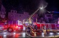 Gresham Fire shared this image of firefighters battling a blaze at Timberline Lodge, a historic hotel that served as the setting of Stanley Kubrick's film, "The Shining."