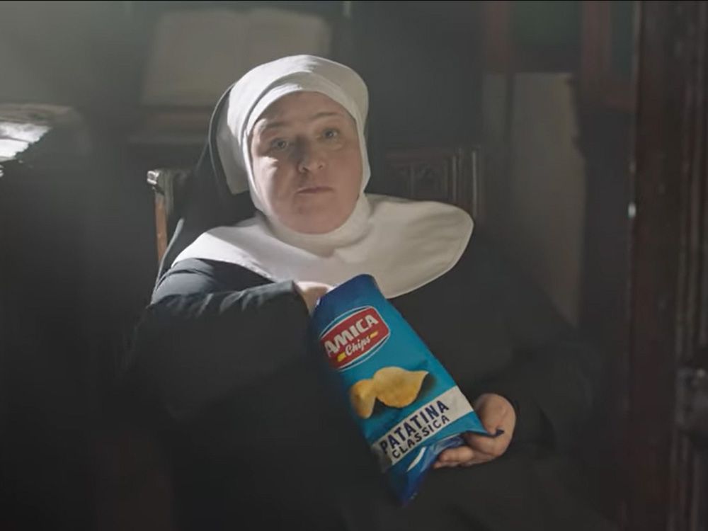 Chip-eating nuns sparks outrage from Italian Catholics