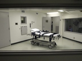 Alabama's lethal injection chamber at Holman Correctional