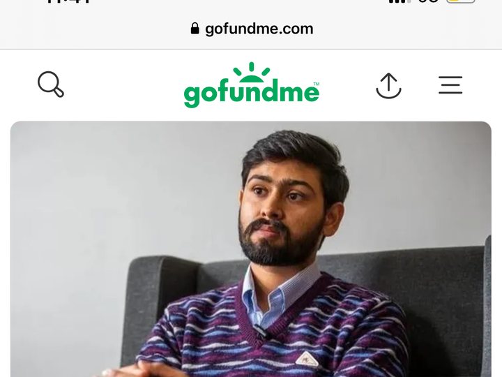  This was the original GoFundMe campaign for Tejeshwar Kalia that has not been cancelled by the crowdfunding company